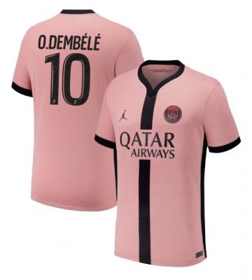 Paris Saint-Germain Ousmane Dembele #10 Tercera Equipación 2024-25 Manga Corta